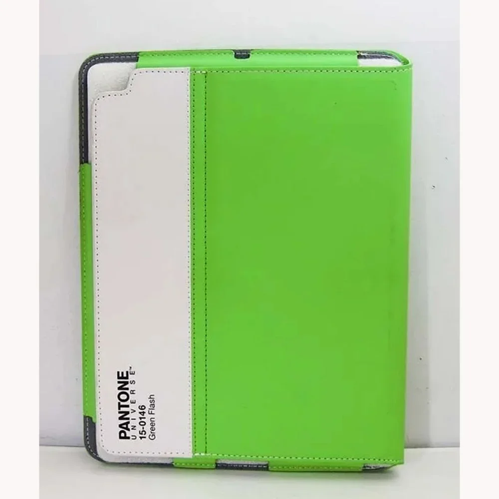 PANTONE Green Flash & White COLORBLOCK iPad 2 & 3 Stand Case Cover